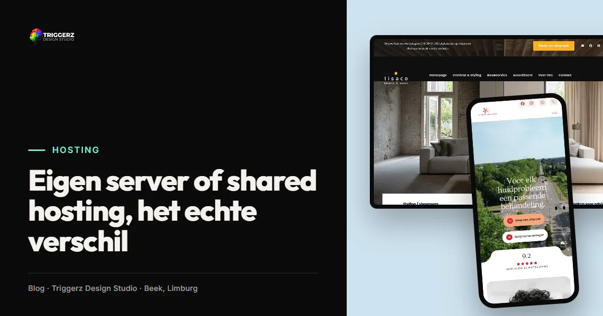 Eigen server of shared hosting, het echte verschil