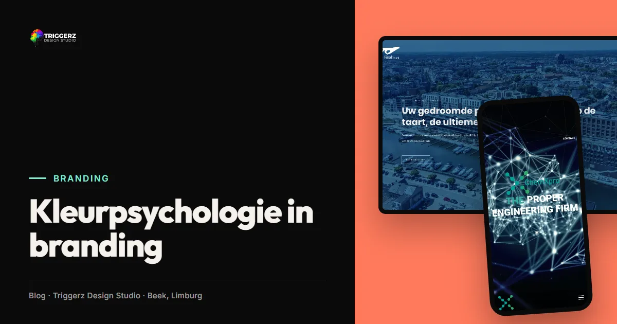 Kleurpsychologie in branding, artikel van Triggerz Design Studio
