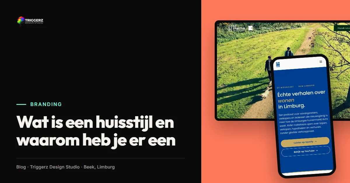 Wat is een huisstijl en waarom heb je er een, artikel van Triggerz Design Studio