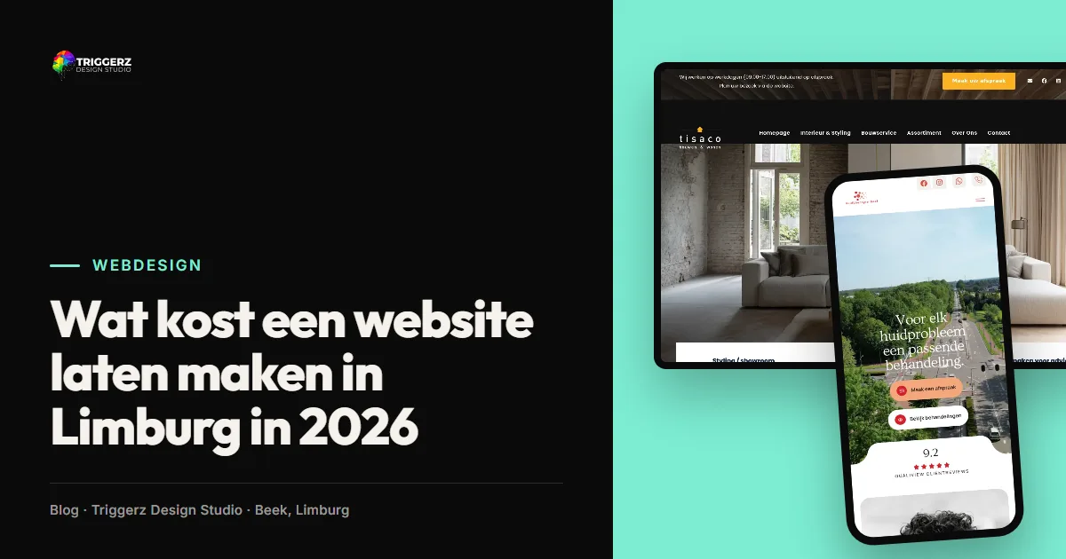 Wat kost een website laten maken in Limburg in 2026