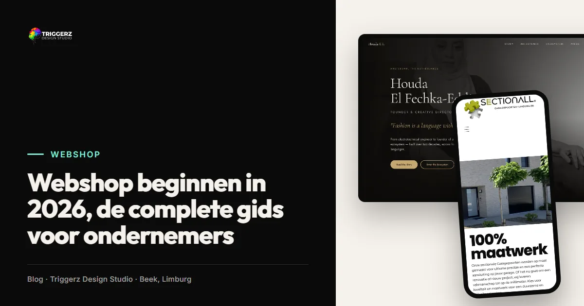 Webshop beginnen in 2026, de complete gids voor ondernemers