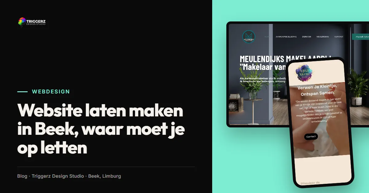Website laten maken in Beek, waar moet je op letten