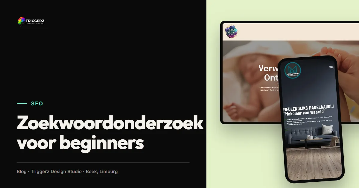 Zoekwoordonderzoek voor beginners, artikel van Triggerz Design Studio