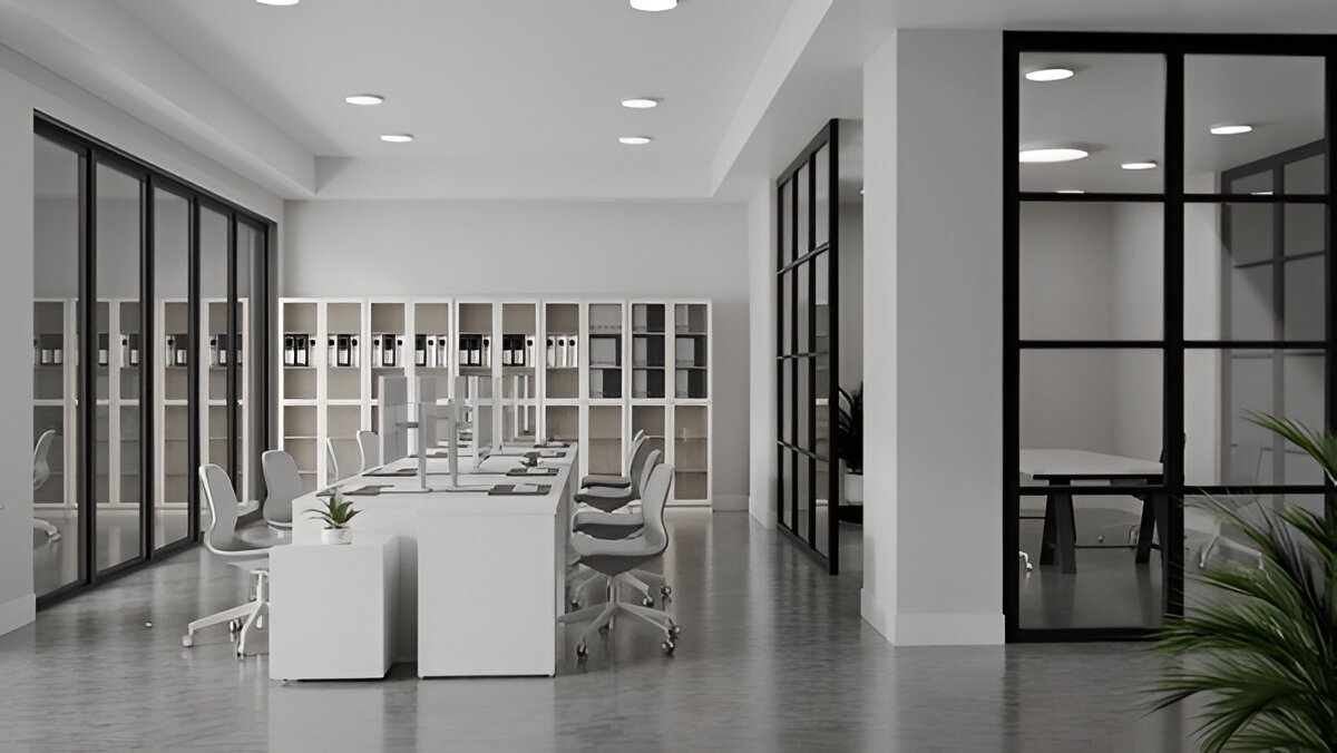 Strak gestucte wanden