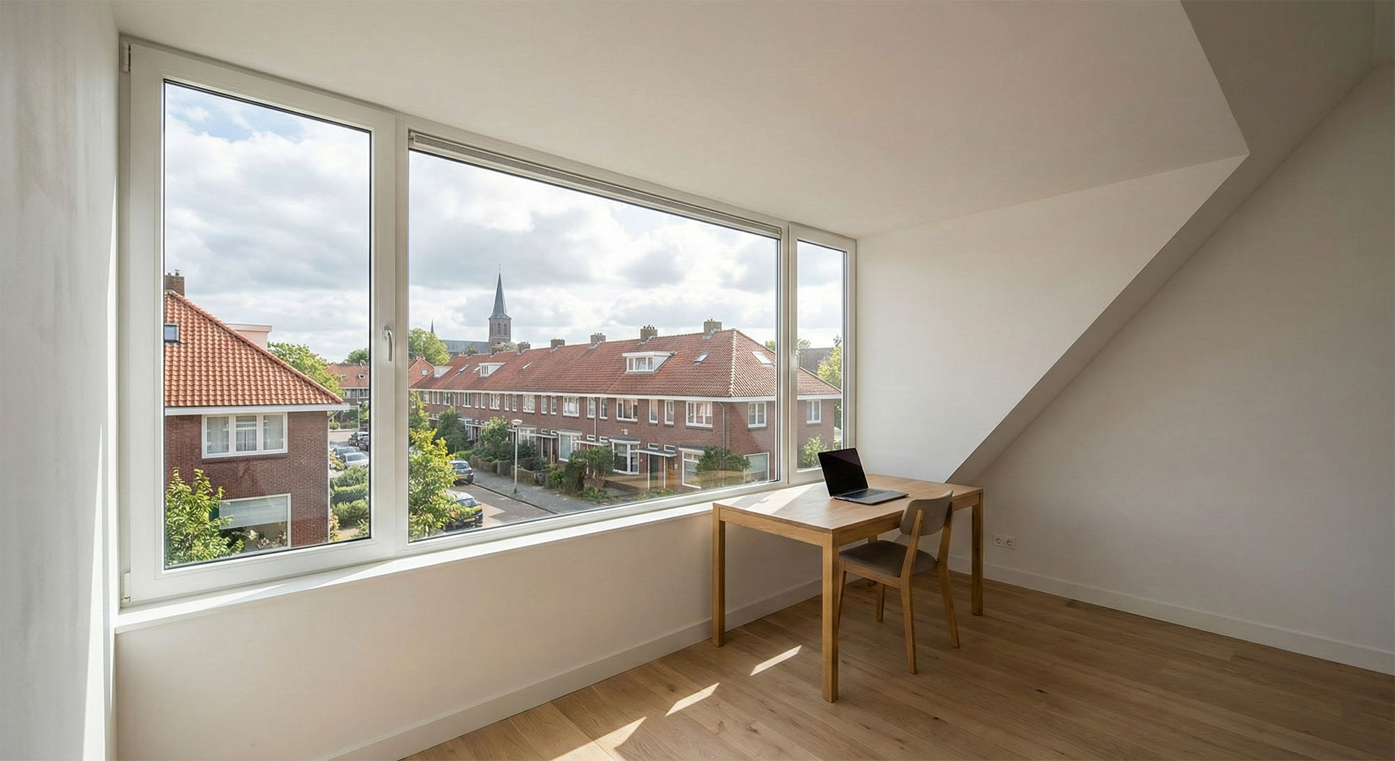 Dakkapel en zolder afwerking